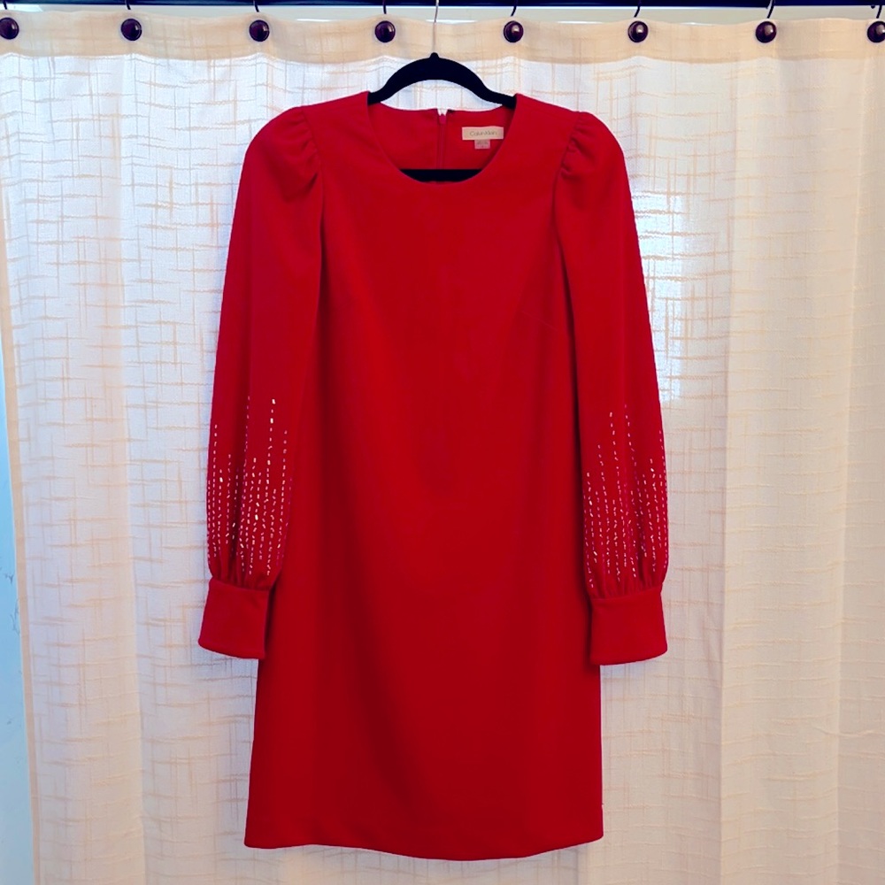 Incredibly fun and sequined Calvin Klein dress!